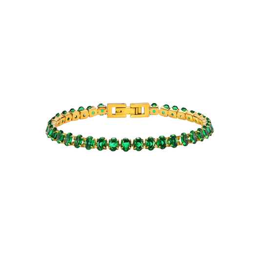 Pulsera Esmeralda Clip