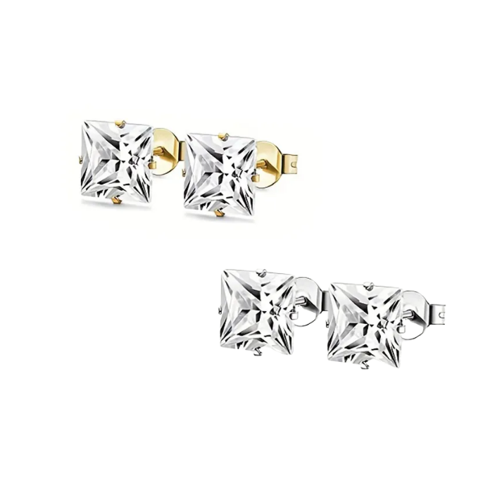 Aretes Zircon Cubo