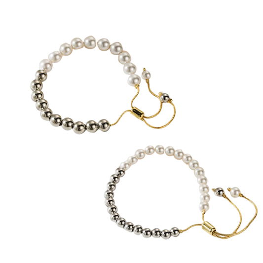 Pulsera Caribe Plateados