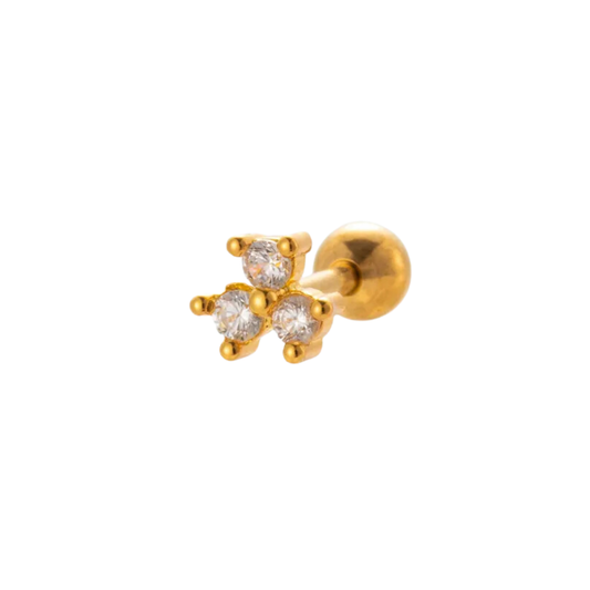 Piercing triangulos zirconias
