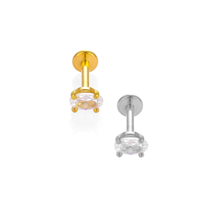 Piercing Flat Oval