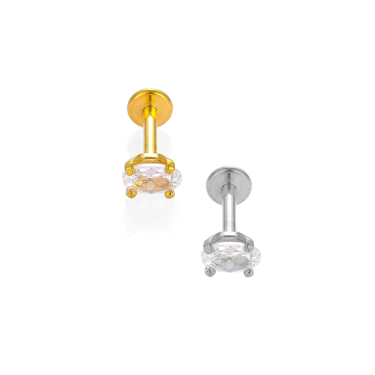 Piercing Flat Oval
