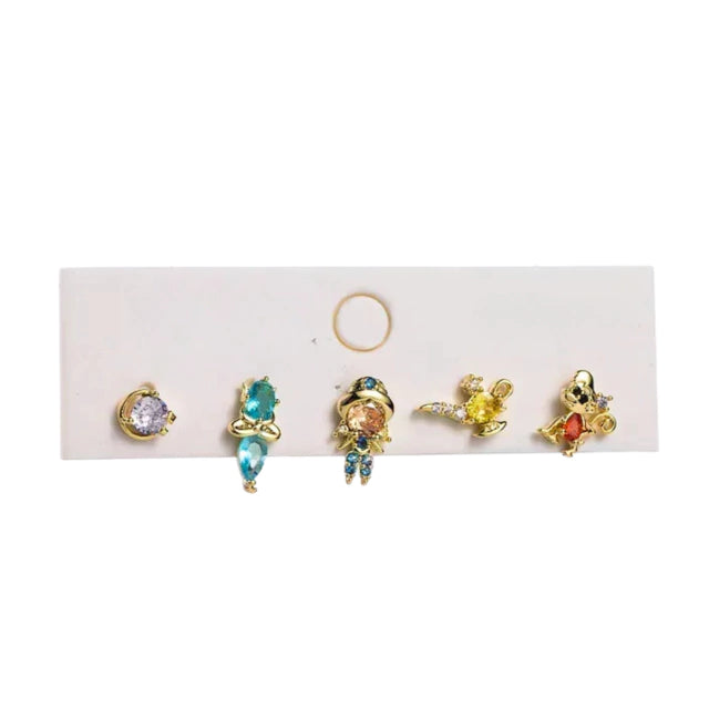 Aretes Princesas Studs