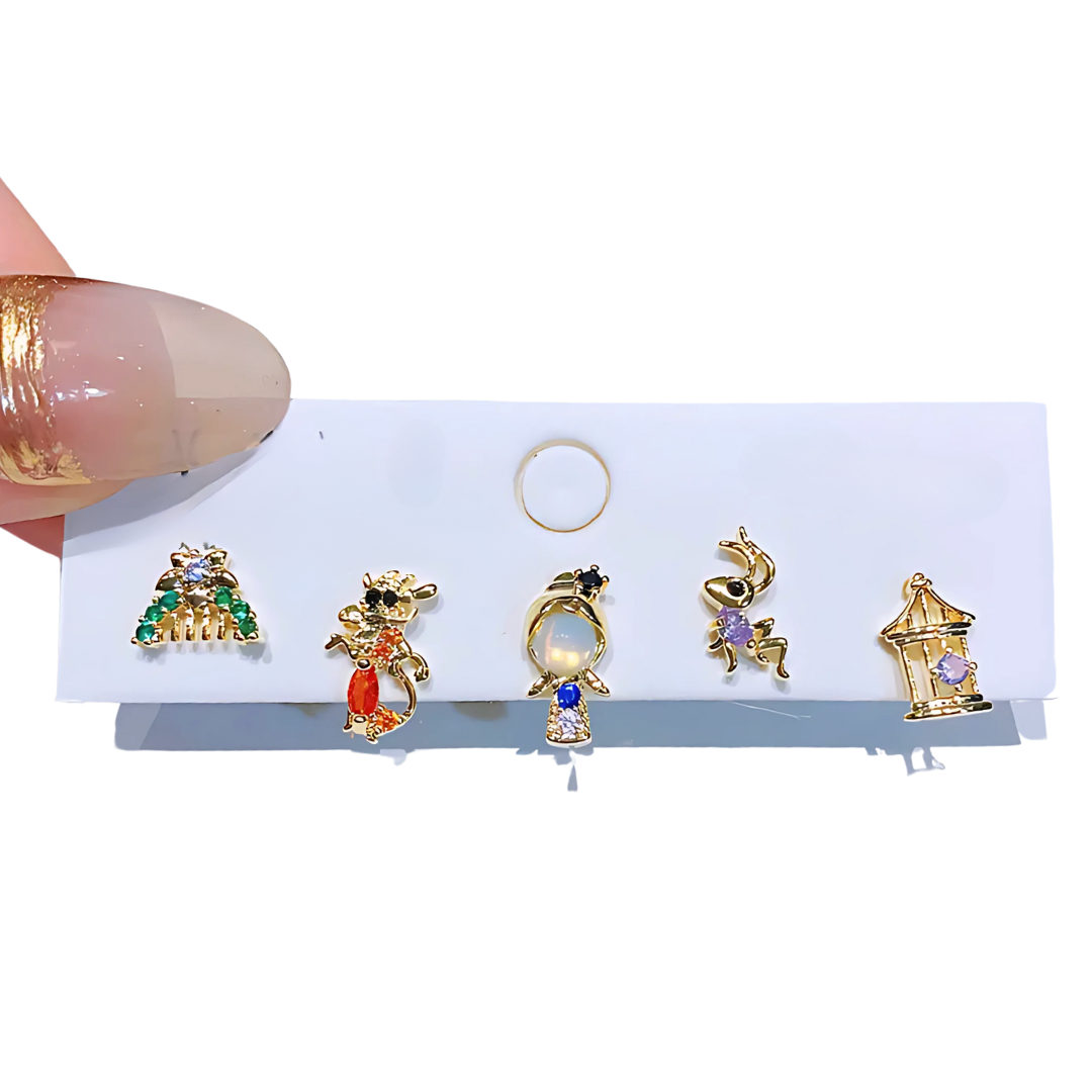 Aretes Princesas Studs