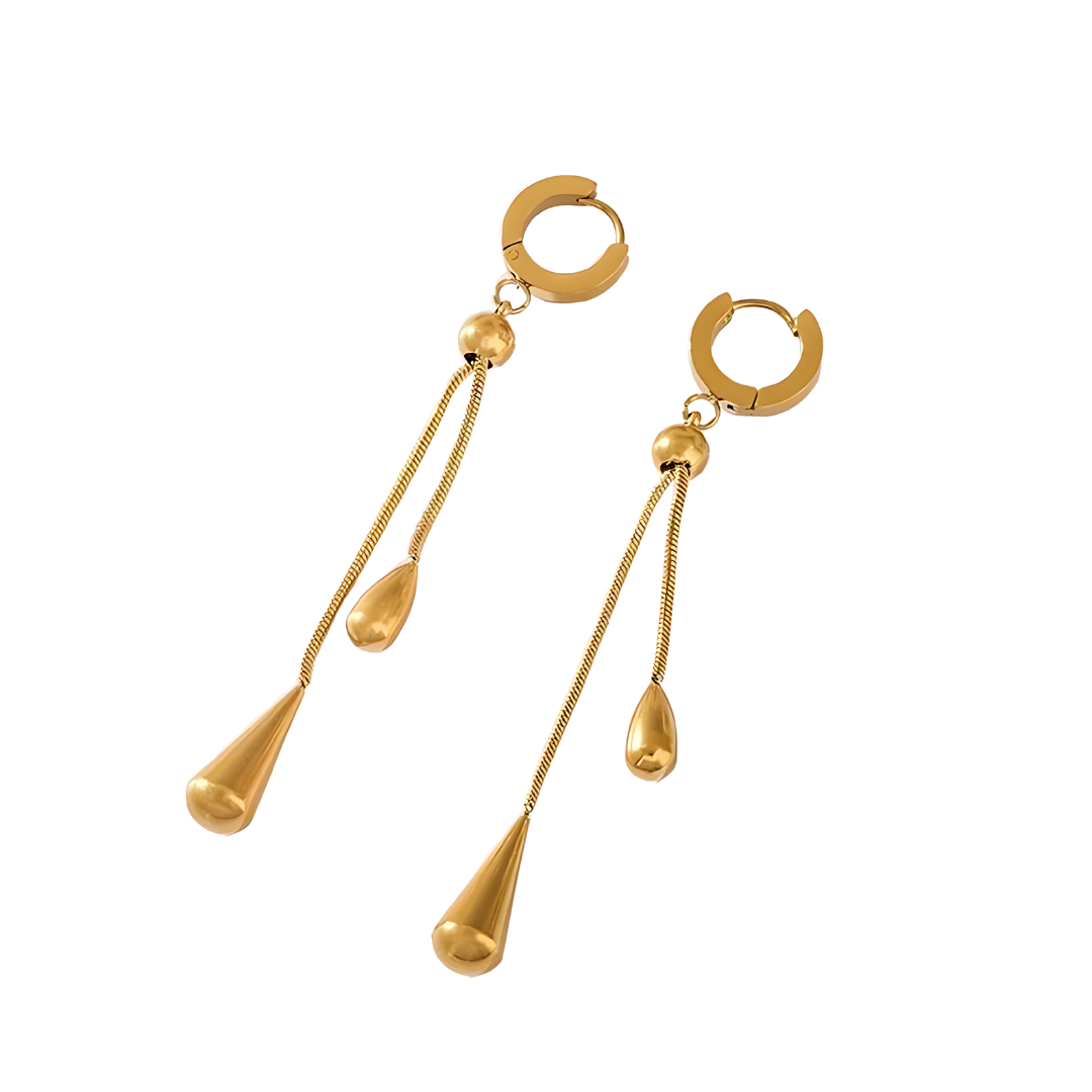 Aretes drop long
