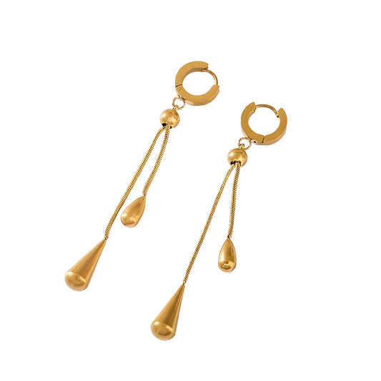 Aretes drop long