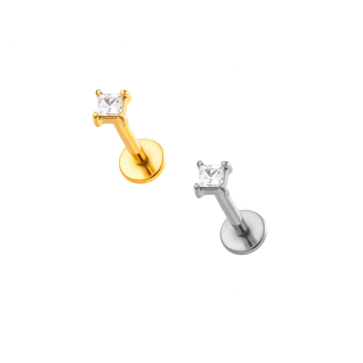 Piercing Flat Cuadrado