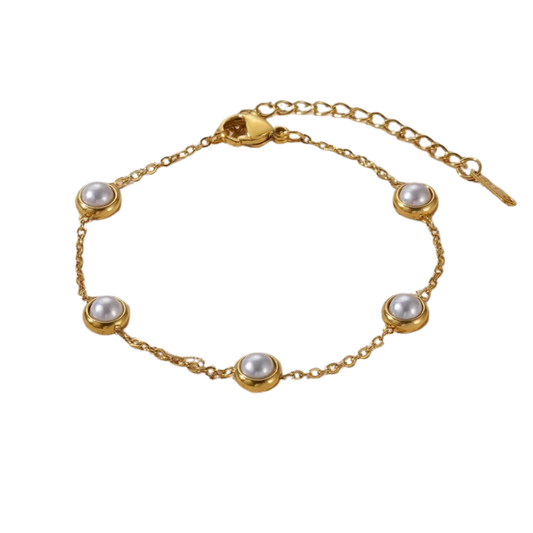 Pulsera Circular Perla