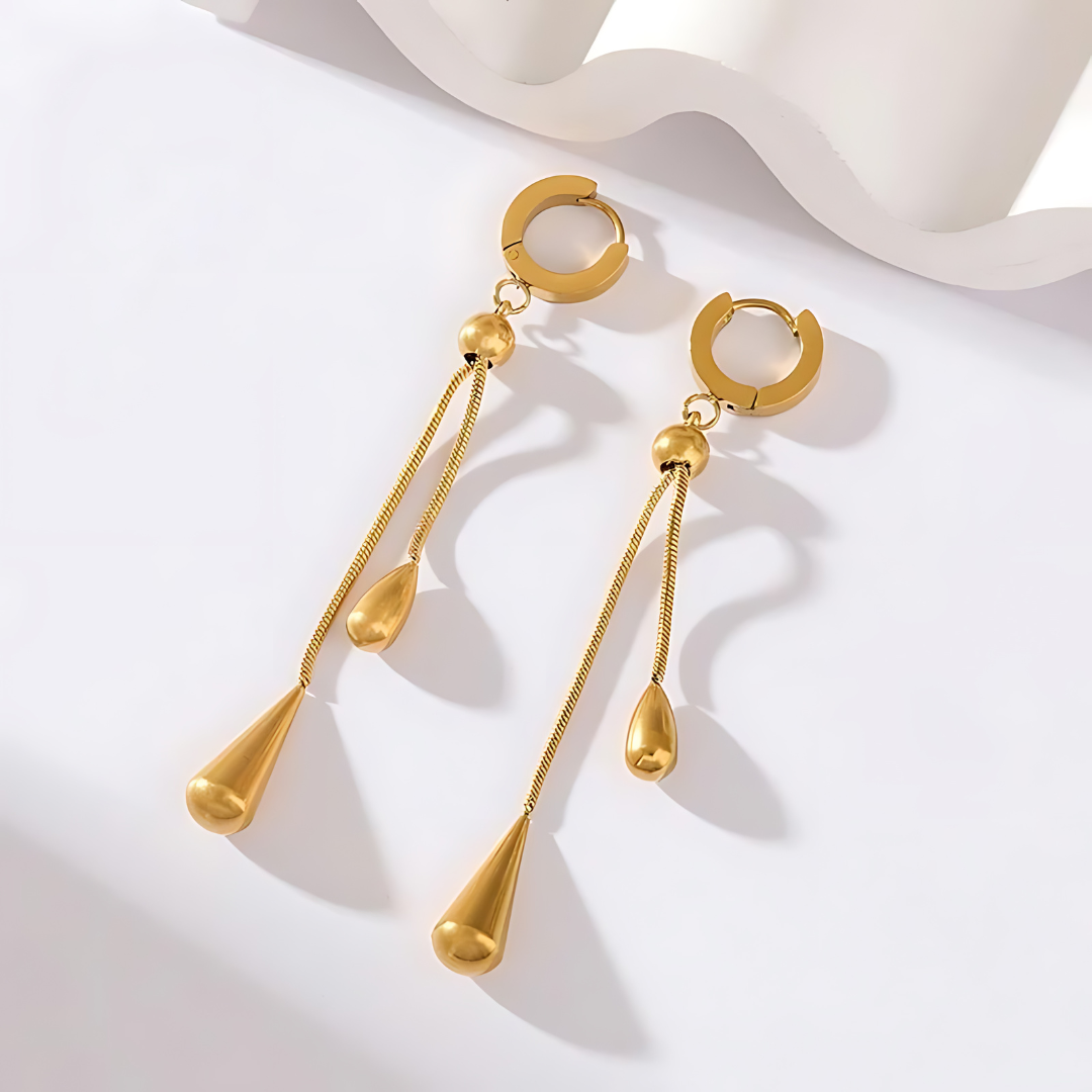 Aretes drop long