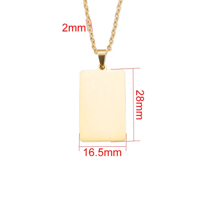 GL Collar Rectangulo