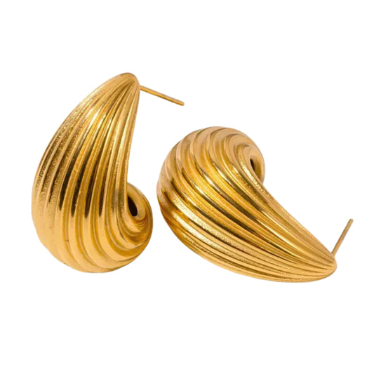 Aretes drop Texture