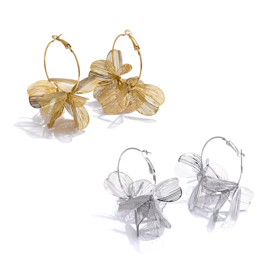 Aretes Arracadas Rose