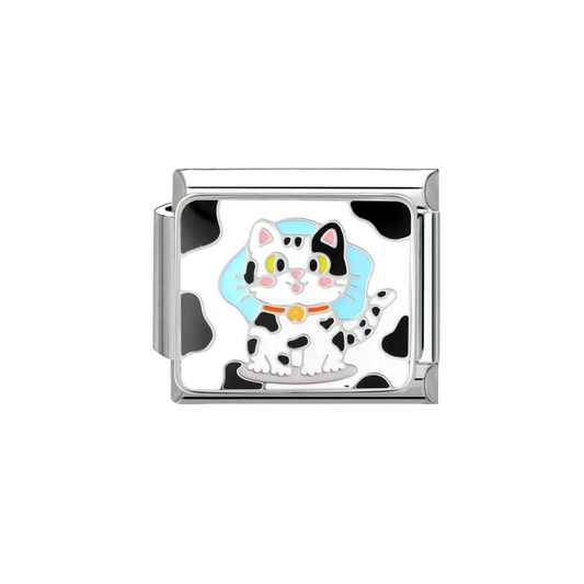 IB Charm Gato Vaca Print