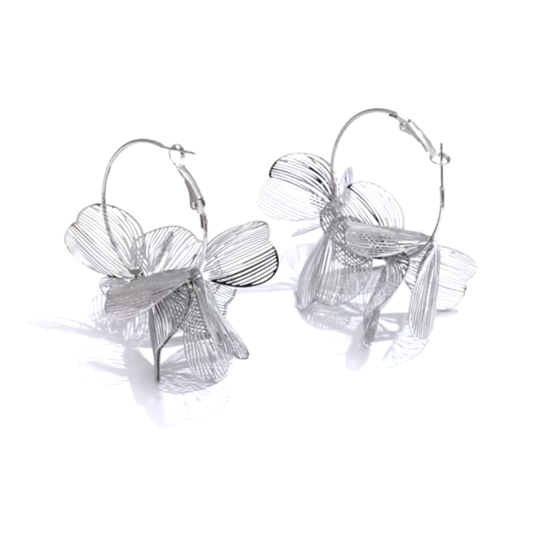 Aretes Arracadas Rose