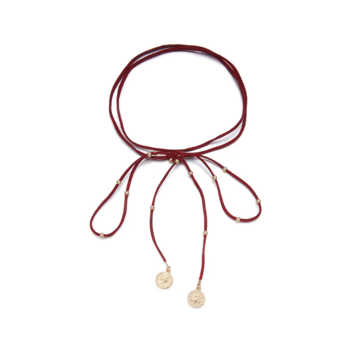 Collar Bow Red