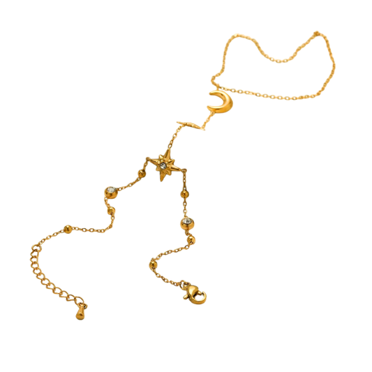Ring Chain Bracelet Cielo