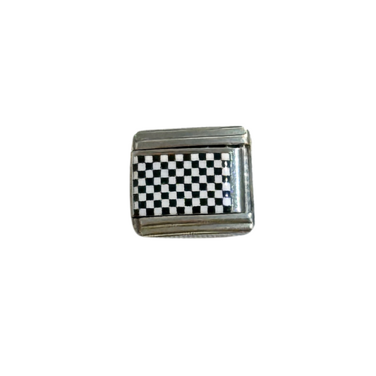 IBP Charm Cuadrados negros
