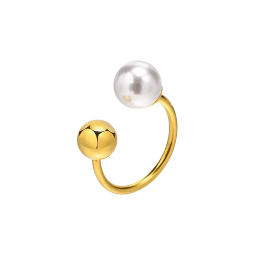 Anillo Sphere Perlas