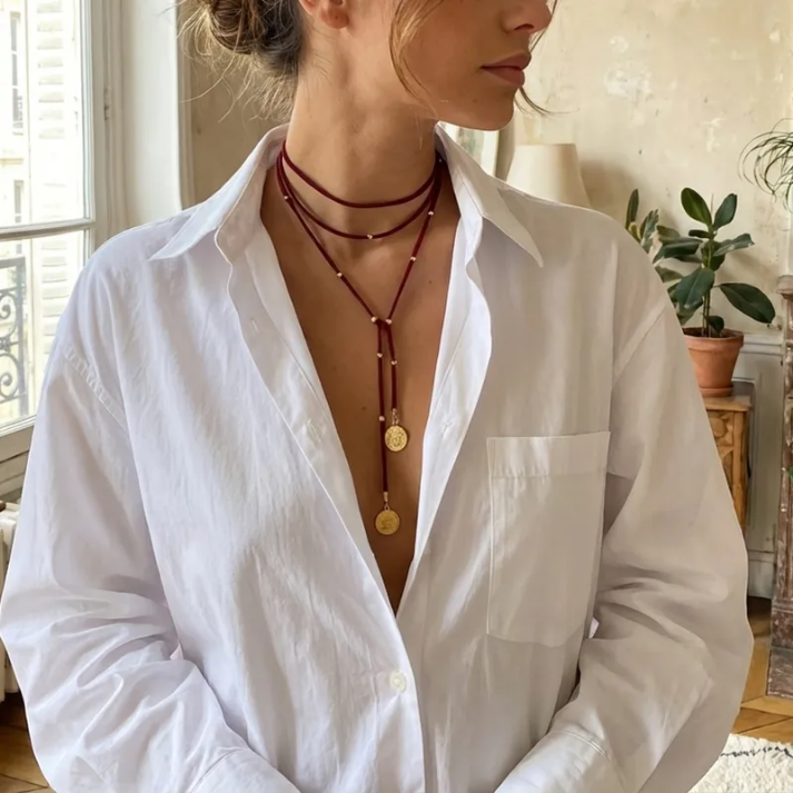 Collar Bow Red