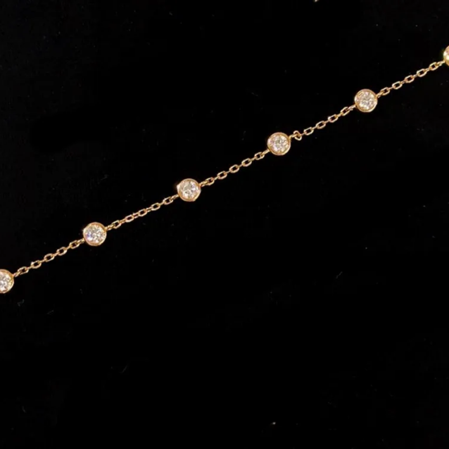 SS Pulsera Zircon Mini