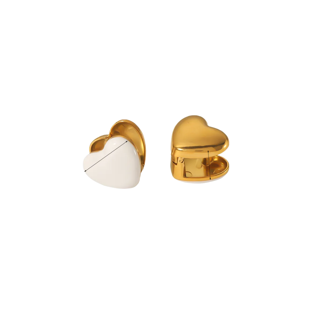 Aretes Heart Boli