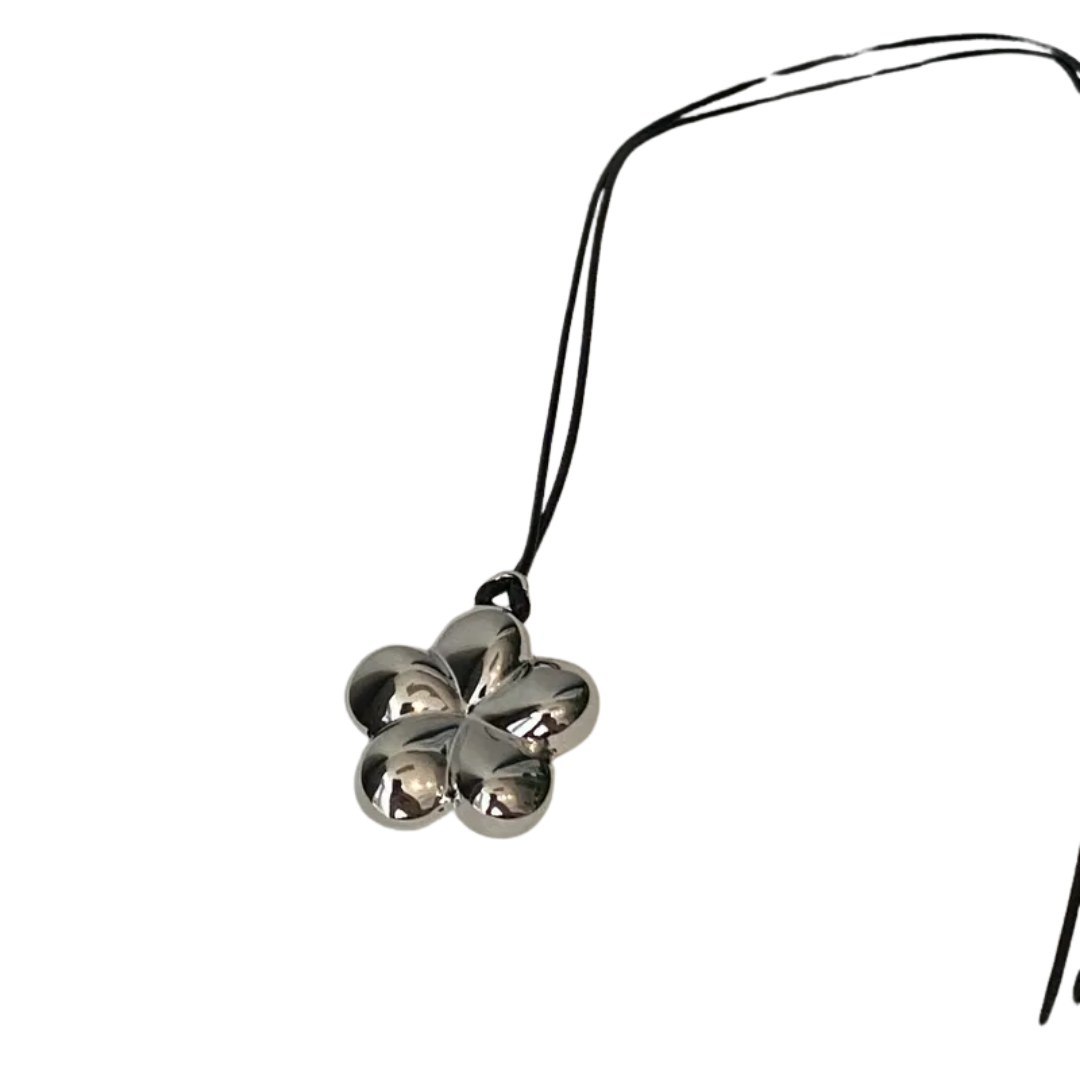 Collar Flor Plata