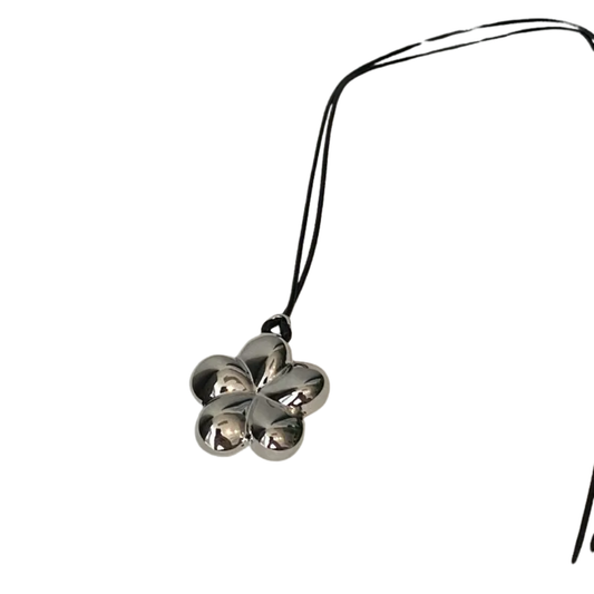 Collar Flor Plata