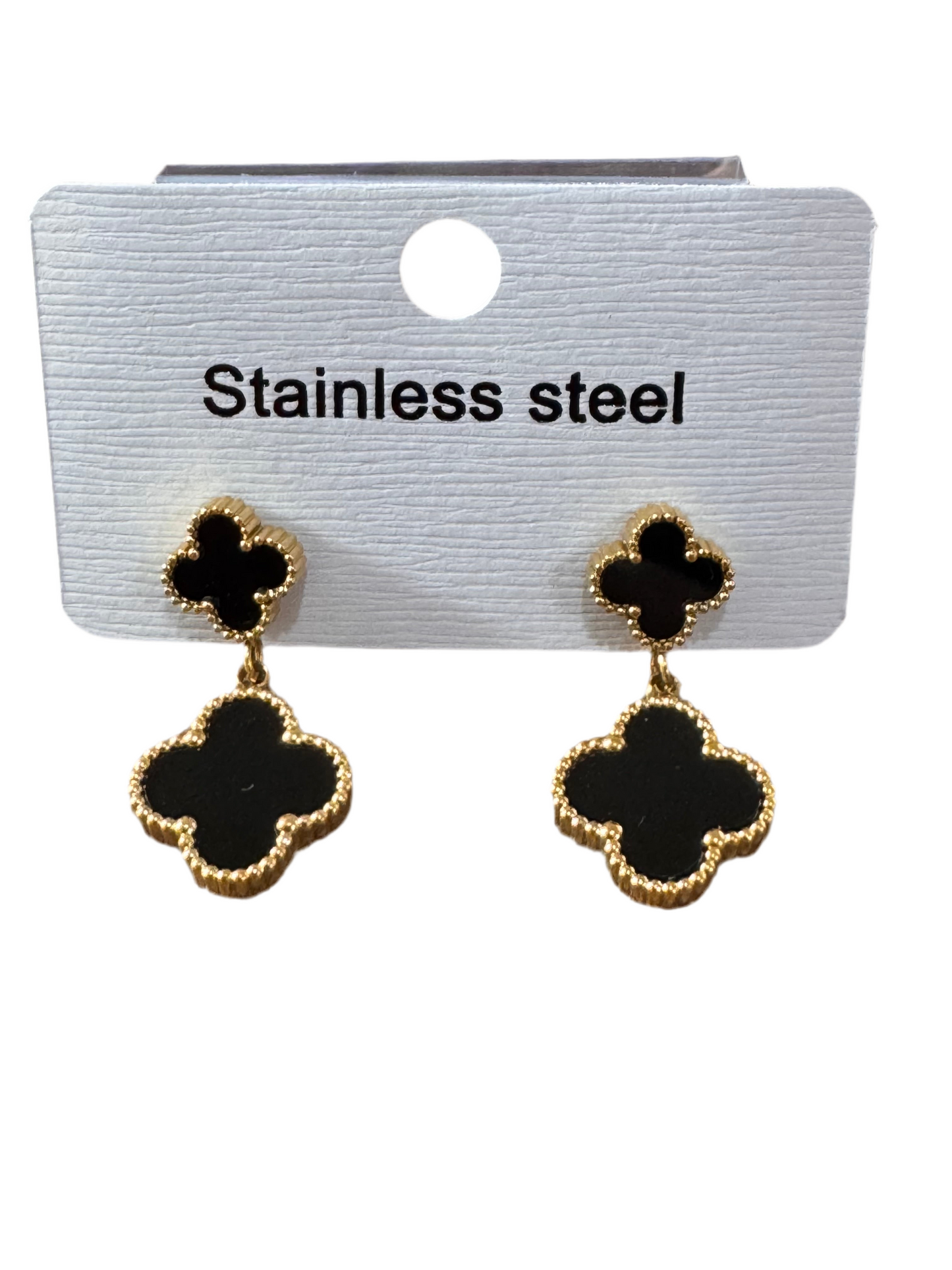 Aretes Trebol Doble