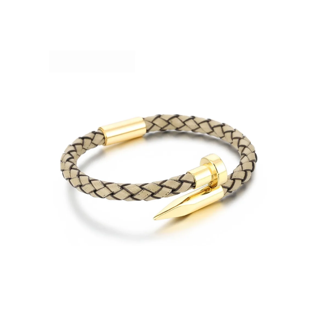 Pulsera Cartier Cuero Khaki