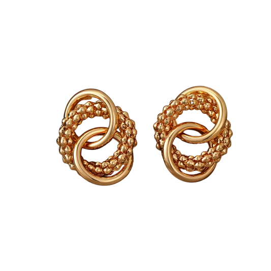 Aretes Onda Triple