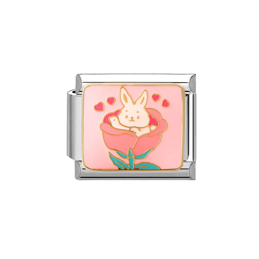 IB Charm Conejo Rosa
