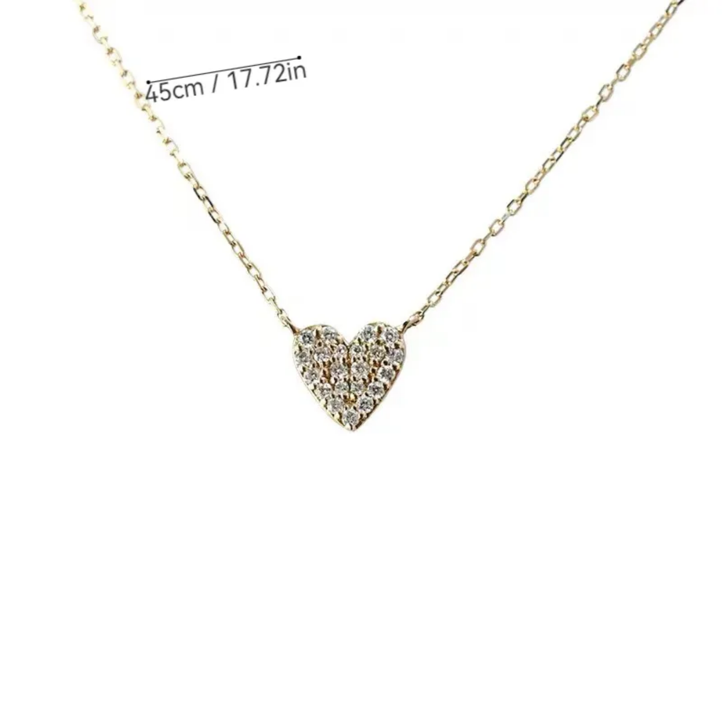 SS Collar Mini Heart