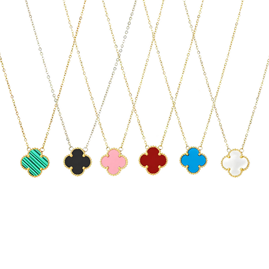 Collar Trebol Colores