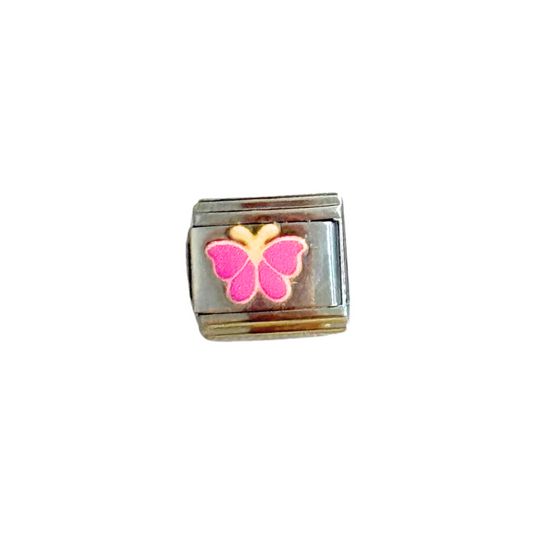IBP Charm Mariposa Rosa