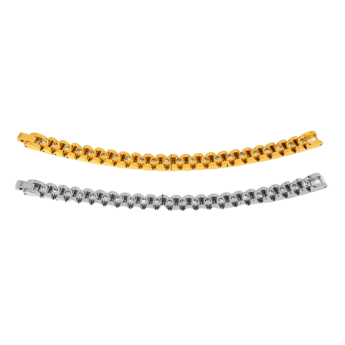 Pulsera Rolex Zirconia