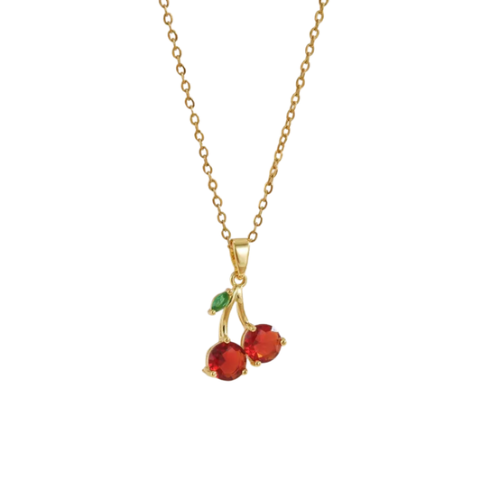 Collar Cherry Cristal