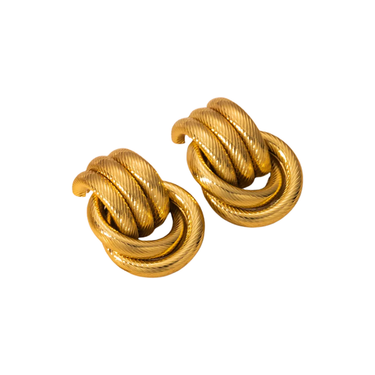 Aretes Onda Chunky