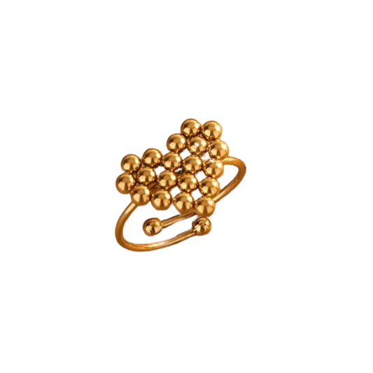 Anillo Corazon Bolita