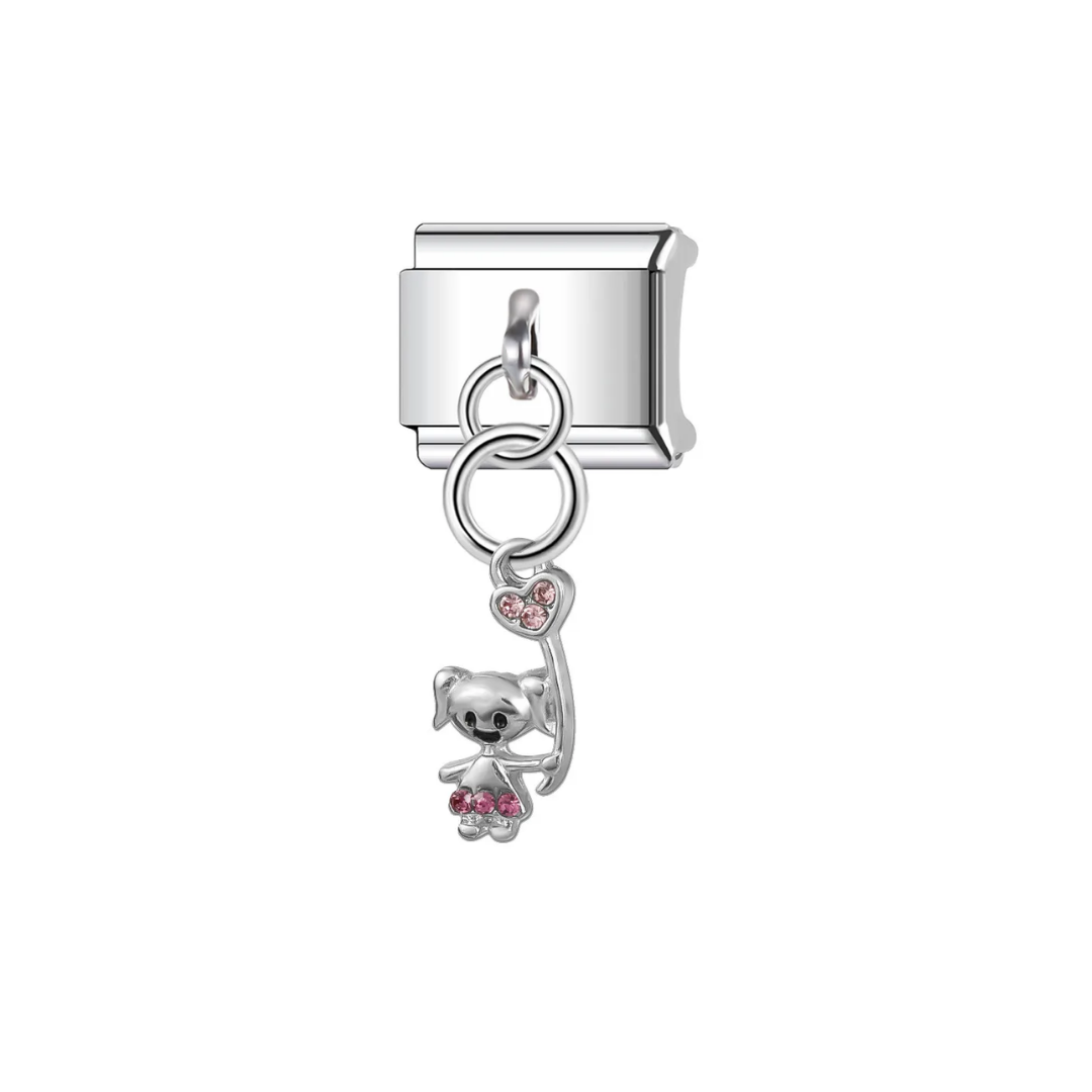 IBC Charm Niña Rosa