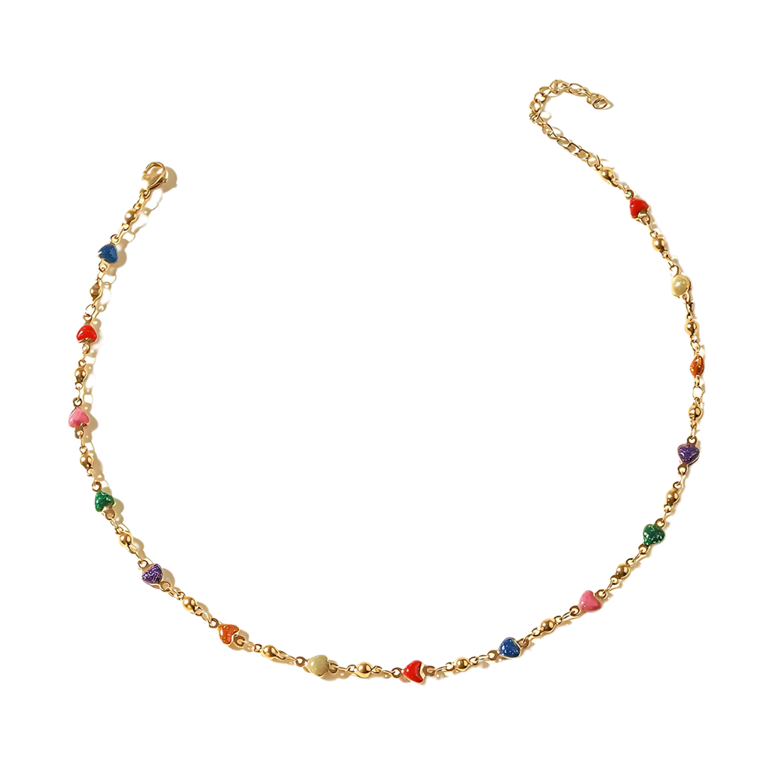 Collar Color Hearts