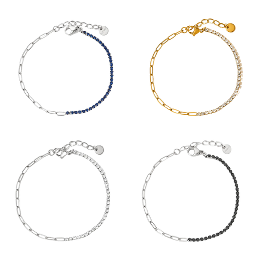 Pulsera Cristal Cadena