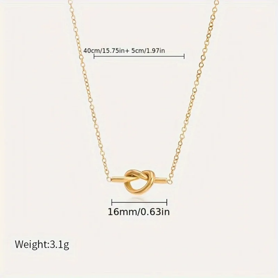 Collar nudo mini