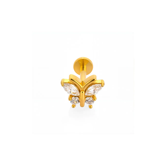 Piercing Butterfly Zirconia