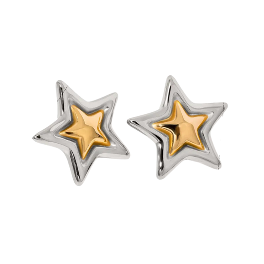 Aretes Estrella Duo