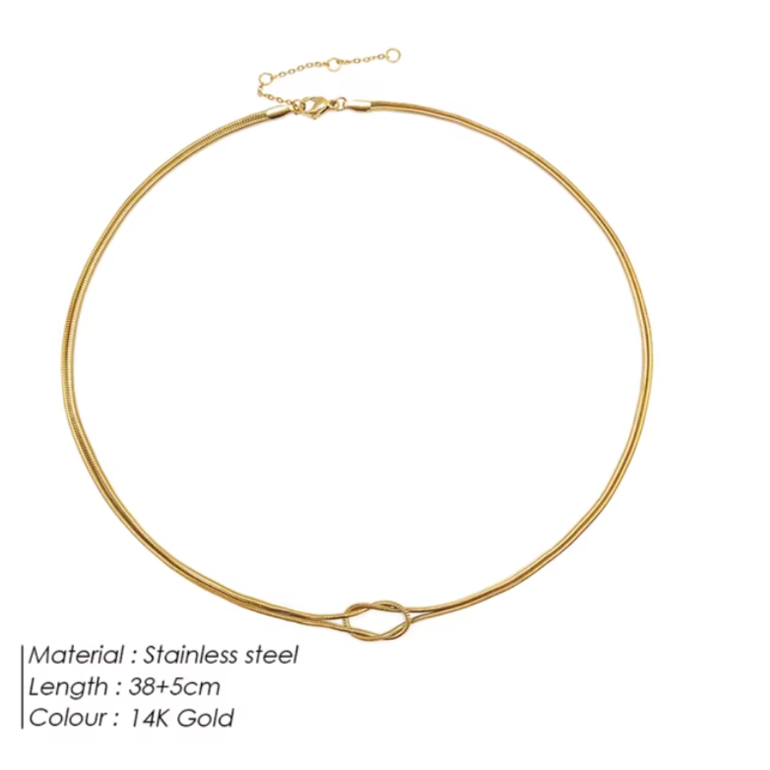Collar nudo tiny