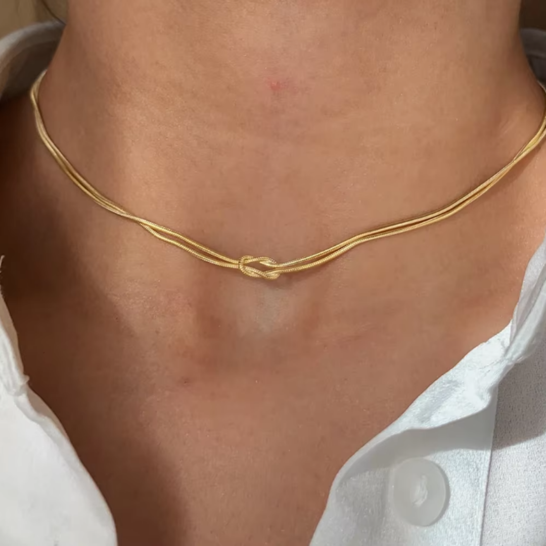 Collar nudo tiny