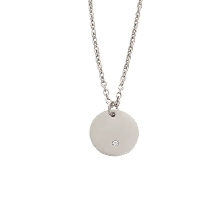 GL Collar Circular Zircon