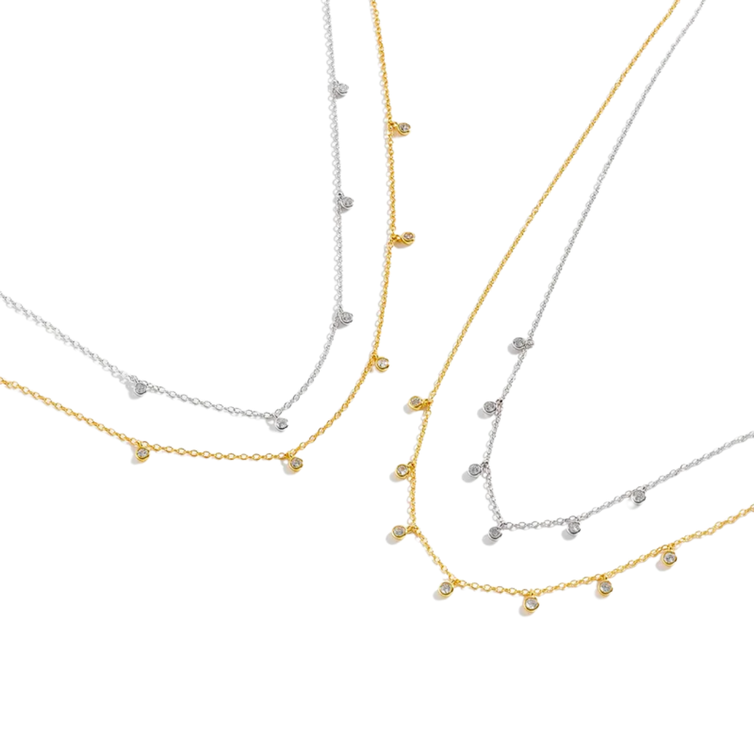 SS Collar Circular Zirconias