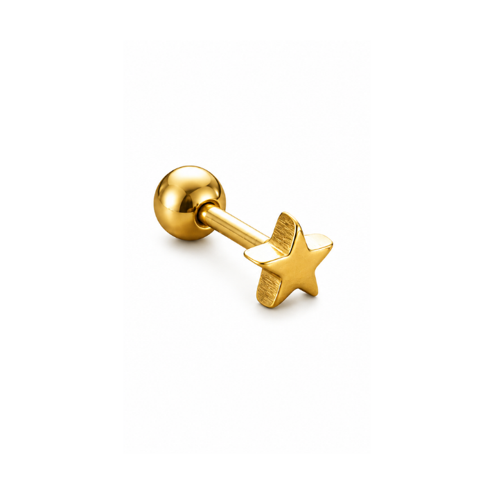 Piercing Estrella 3D