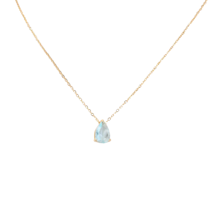 Collar Birthstone Teardrop